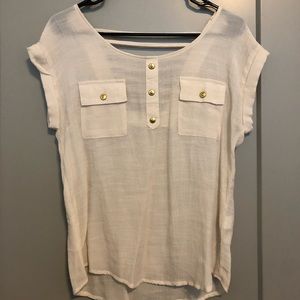 Strappy back blouse
